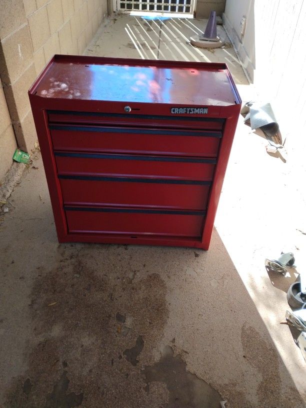 5 DRAWER TOOL BOX By CRAFTSMAN