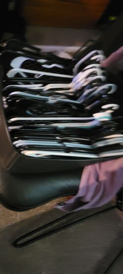 About 100 hangers
