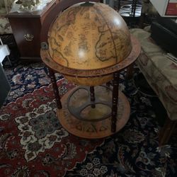 Globe Bar On Rollers