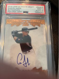 Judge rookie auto