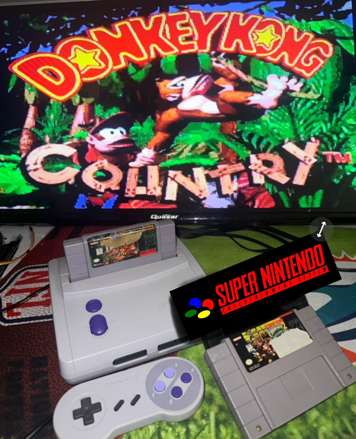 SUPER NINTENDO JR CON 2 JUEGOS 2 GAMES