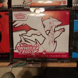 White Flare Pokemon Center Etb