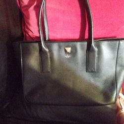 KATE SPADE BLACK TOTE PURSE 