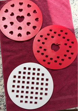 Piecrust decorative shape cutters