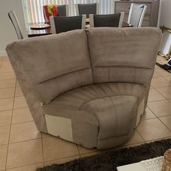 Deep Cleaned Sectional Piece