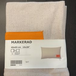 Virgil Abloh x IKEA MARKERAD cushion cover new 
