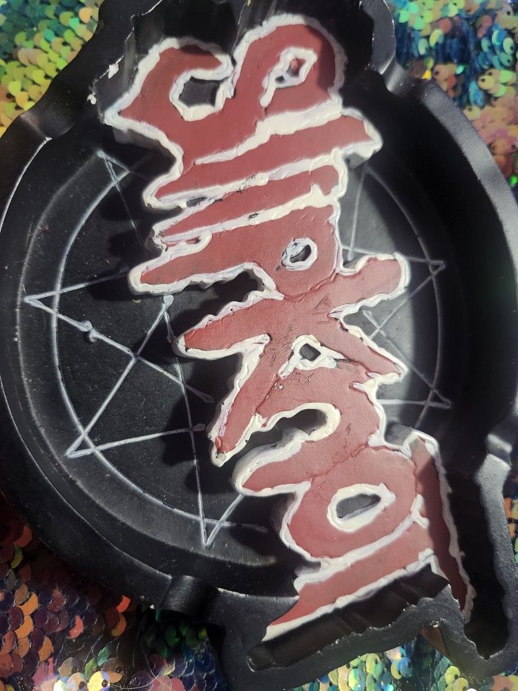 2006 Slipknot Music Band Ashtray Or Wall Plaque