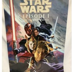 Star Wars Episode 1 The Phantom Menace Vintage 1997 Poster Dark Horse