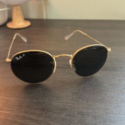 Like New Rayban RB 3447 Round Metal