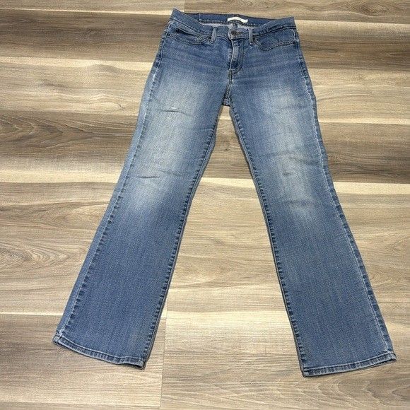 Levis blue denim Slimming Bootcut Jeans size 30