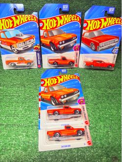 Hot wheels datsun , lincoln , 72 chevy luv $15 for the lot