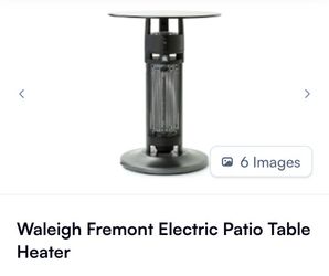 Waleigh Fremont Electric Patio Table Heater 
