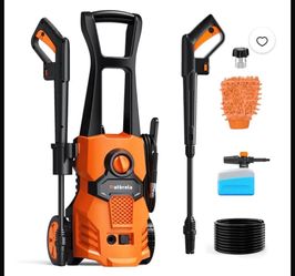1500W, 4200 PSI Electric Pressure Washer with Adjustable Nozzle Angle – Portable High-Pressure Cleaning Machine