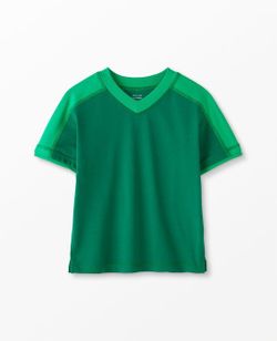 Hanna Andersson Active MadeToCool V-Neck Tee - Size 12
