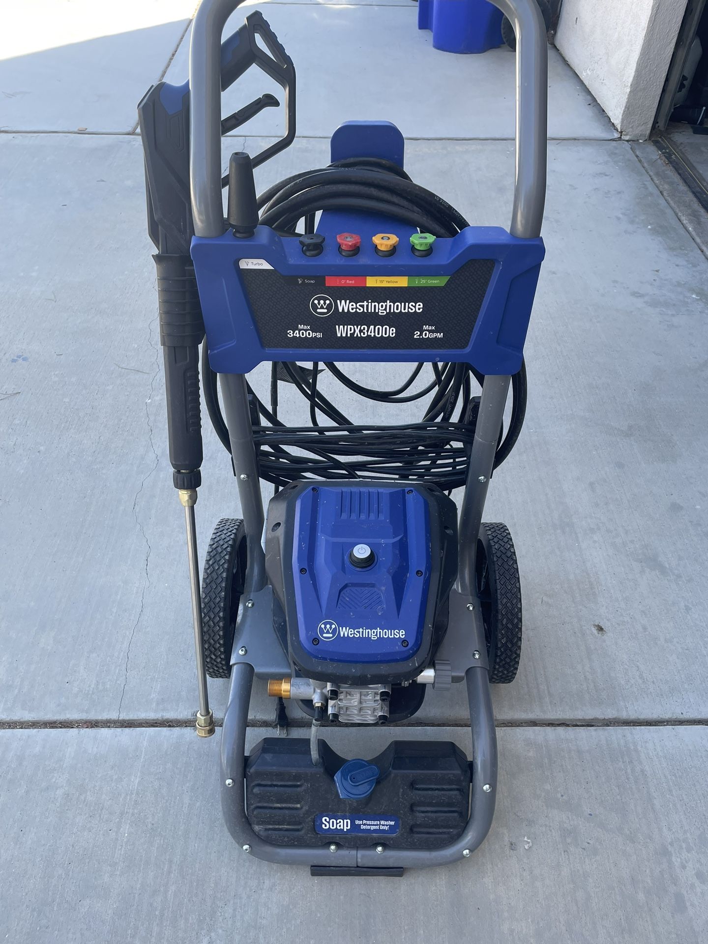 Westinghouse WPX3400E Electric pressure Washer