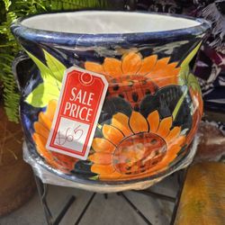 Talavera Flower Pot