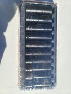 Snap On 1/2 Metric Impact Sockets Brand New!