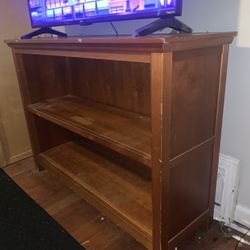 Wooden Desk, Dresser, TV stand/shelves, & Night Stand Ash