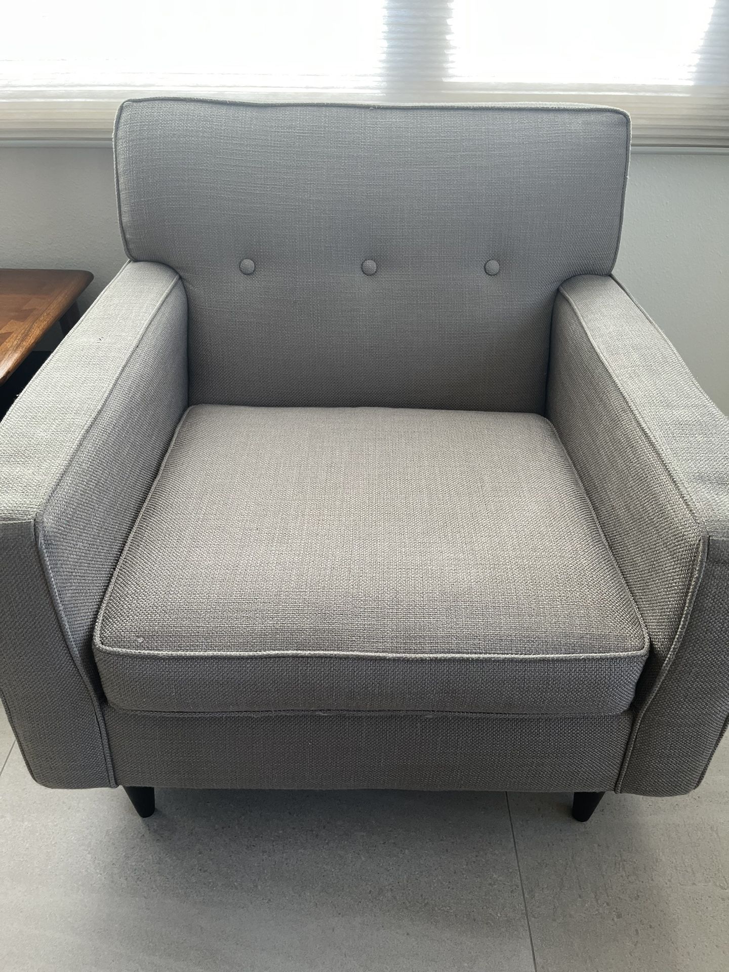 Grey Armchair