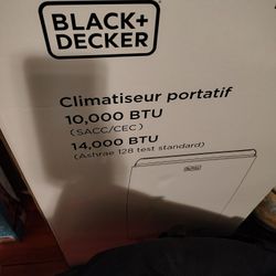 AC Black + Decker 10,000btu - 14,000 