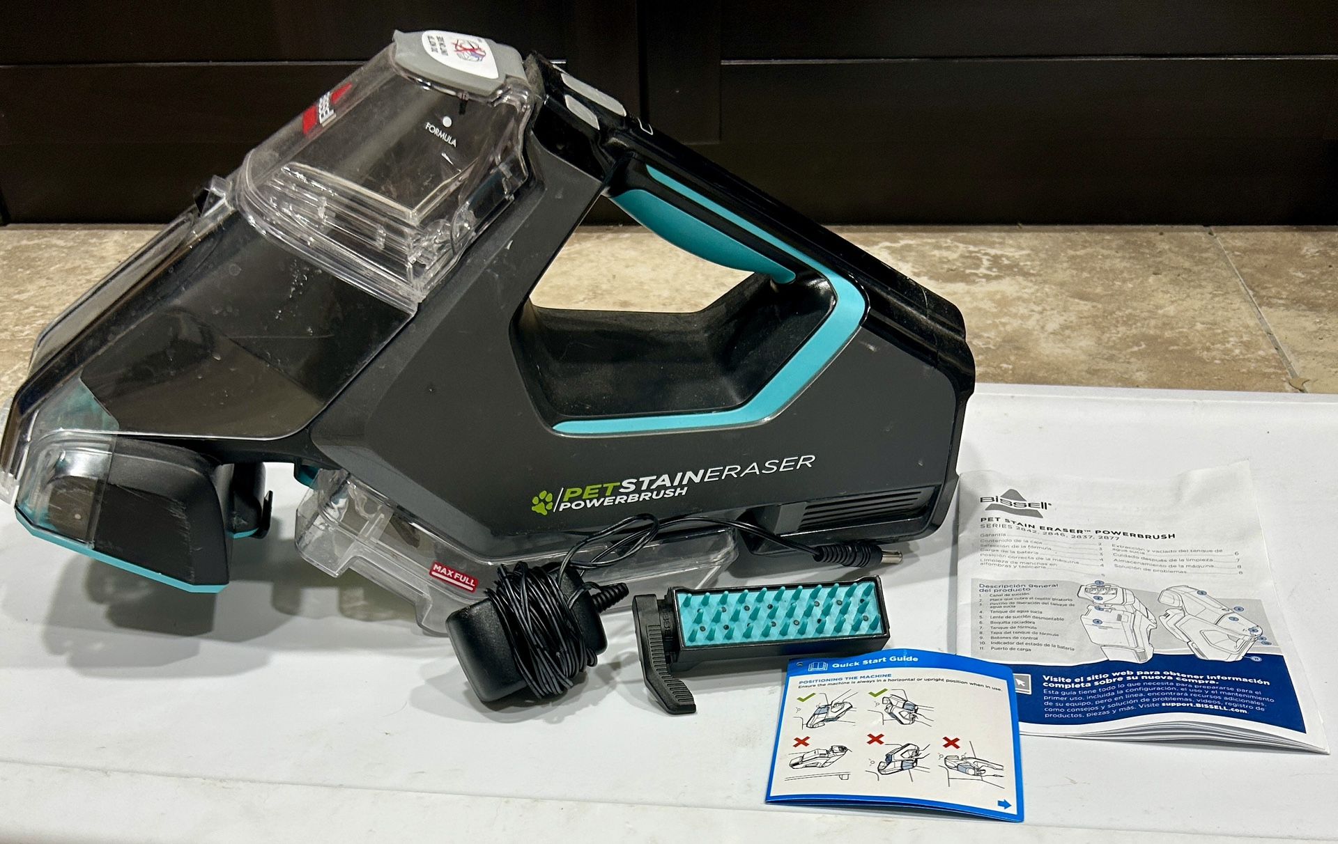 Bissell Pet Stain Eraser PowerBrush 2837