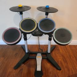 Rock Band 2 Playstation PS2 PS3 822148 Harmonix Wired Drum Set