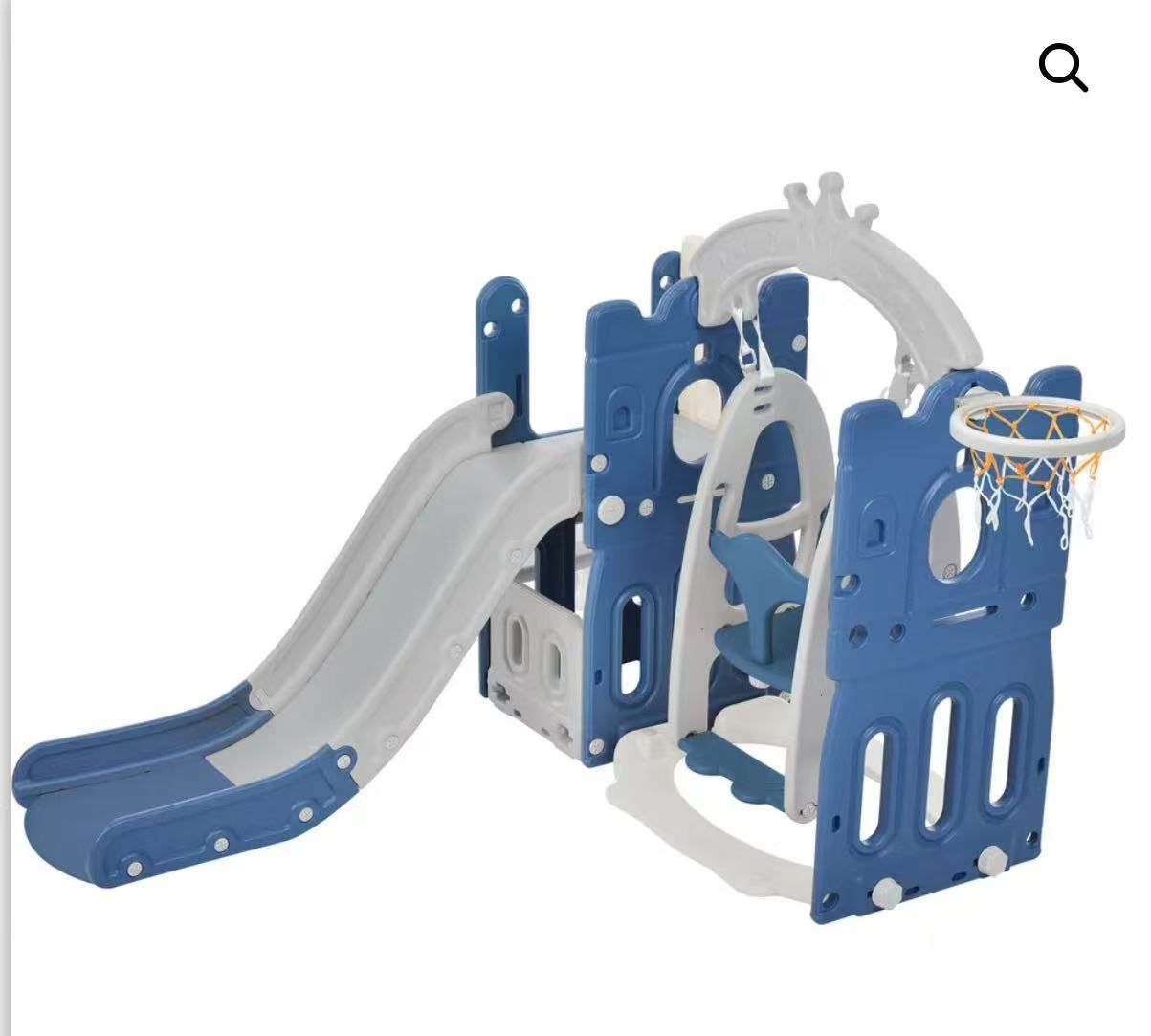 Slide and Swing Game 5 in 1 blue/grey $110