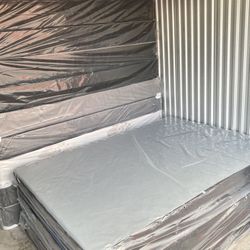 Full Size Box Spring Foundation | New in Plastic | All Sizes Available | Same-Day Delivery