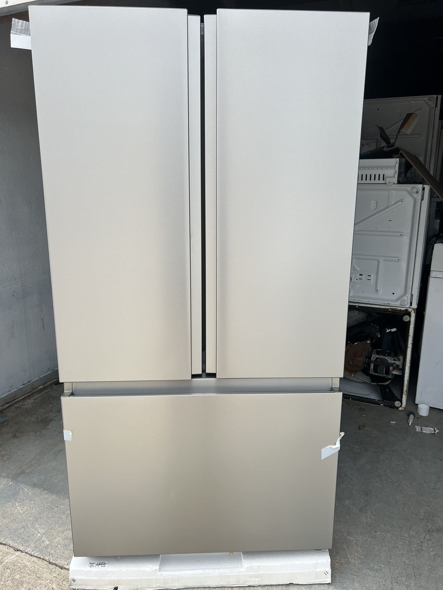 Sold At Auction Modern Electrolux French Door Fridge
