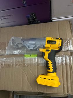 Cordless metal shears
