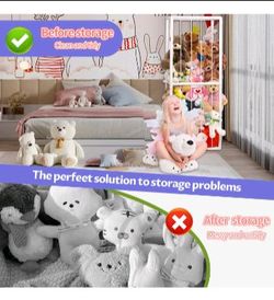 BornSaluka Stuffed Animal Storage Zoo Organizer ( Brand New, In Box ) For $20