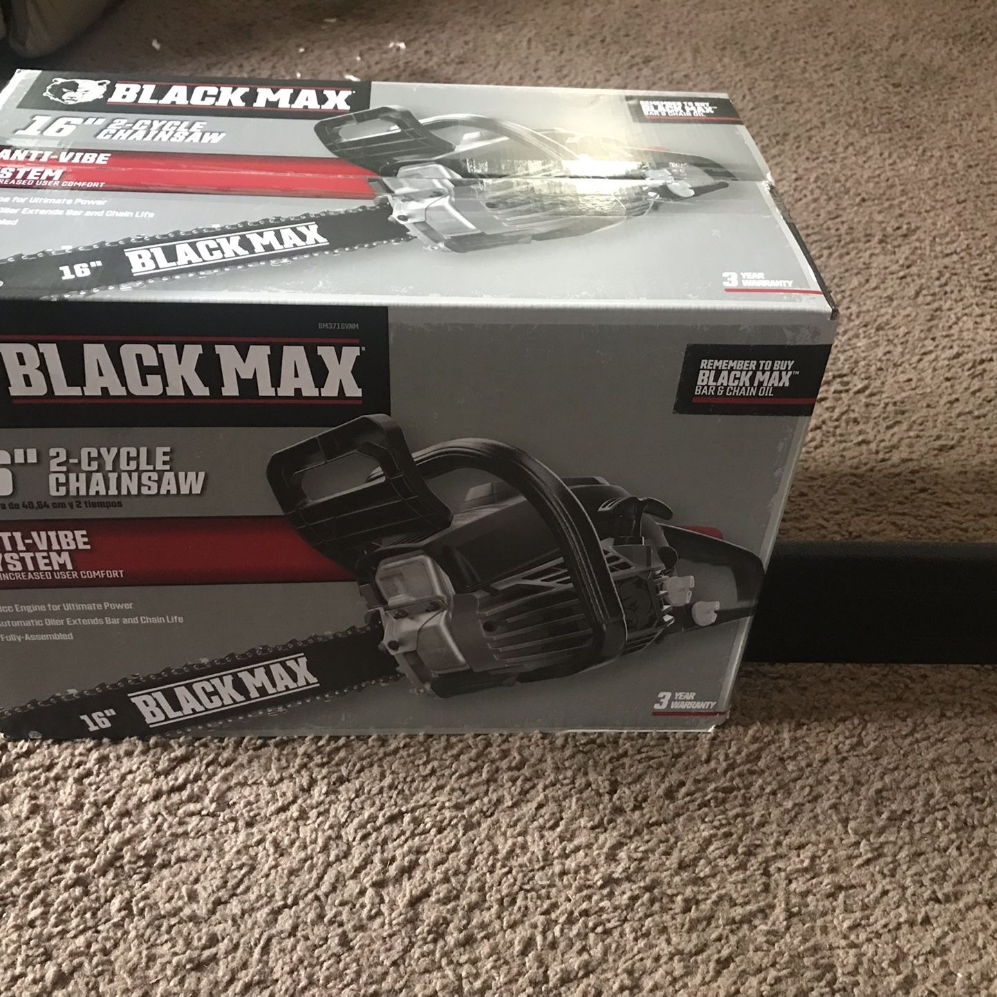 Black max chainsaw oil deals
