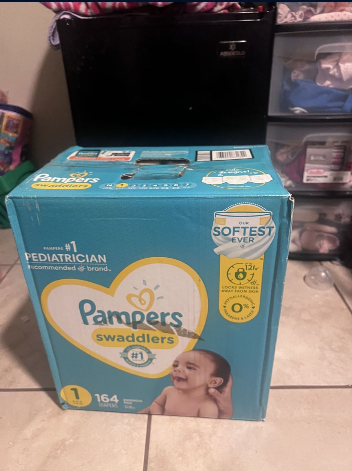 pampers swaddlers 
