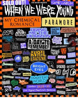 When we were young Festival 2022. 10/29/22