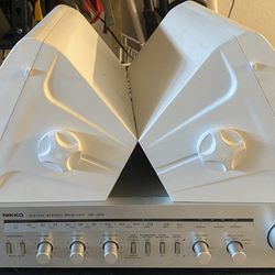 Stereo Receiver and Outdoor Speakers  