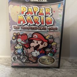 Paper Mario The Thousand Year Door For Nintendo Gamecube 
