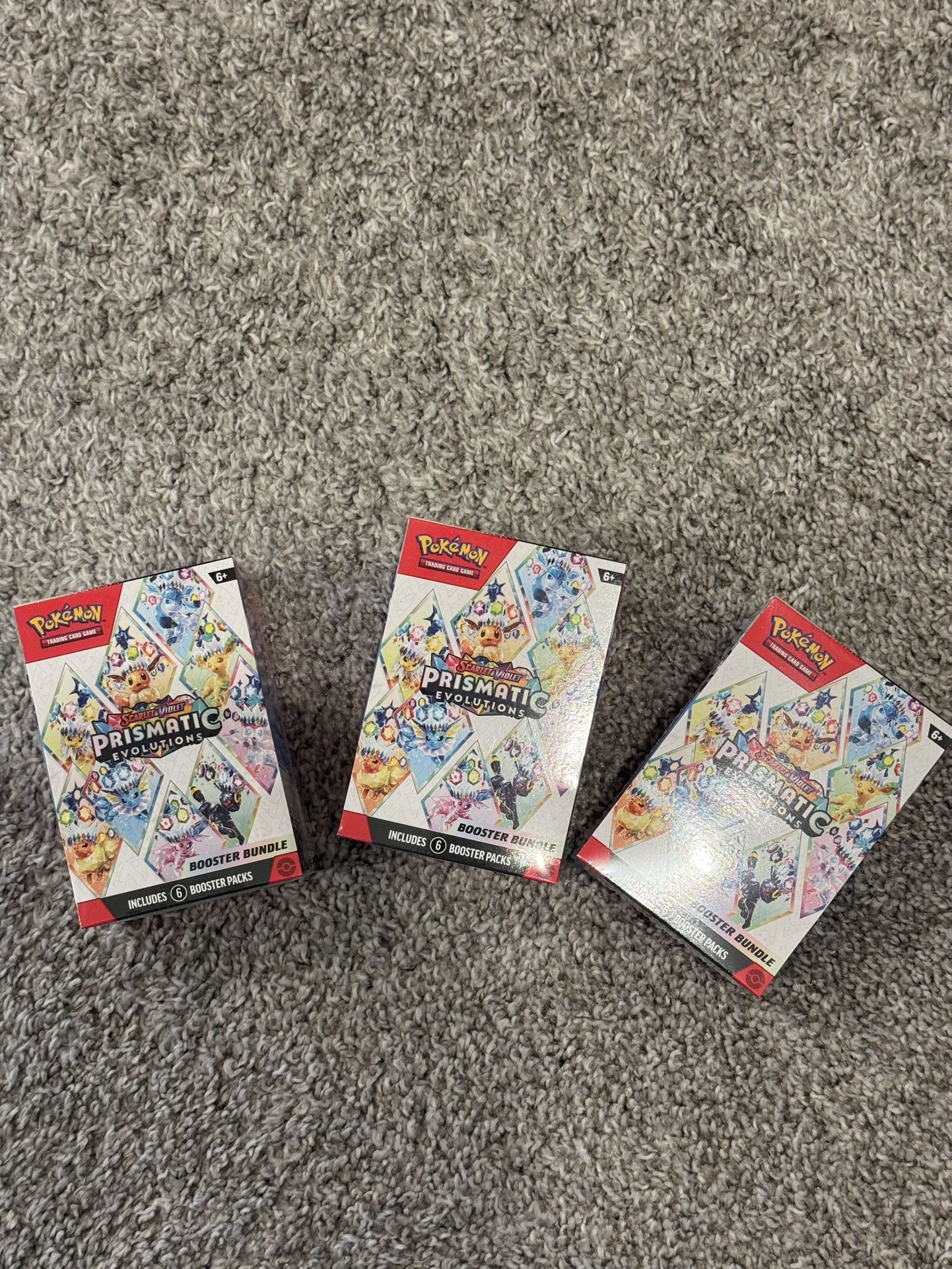 Pokemon prismatic Booster Bundle