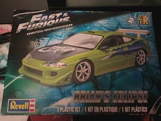 Brain's Eclipse Fast And The Furious Revell Model Kit