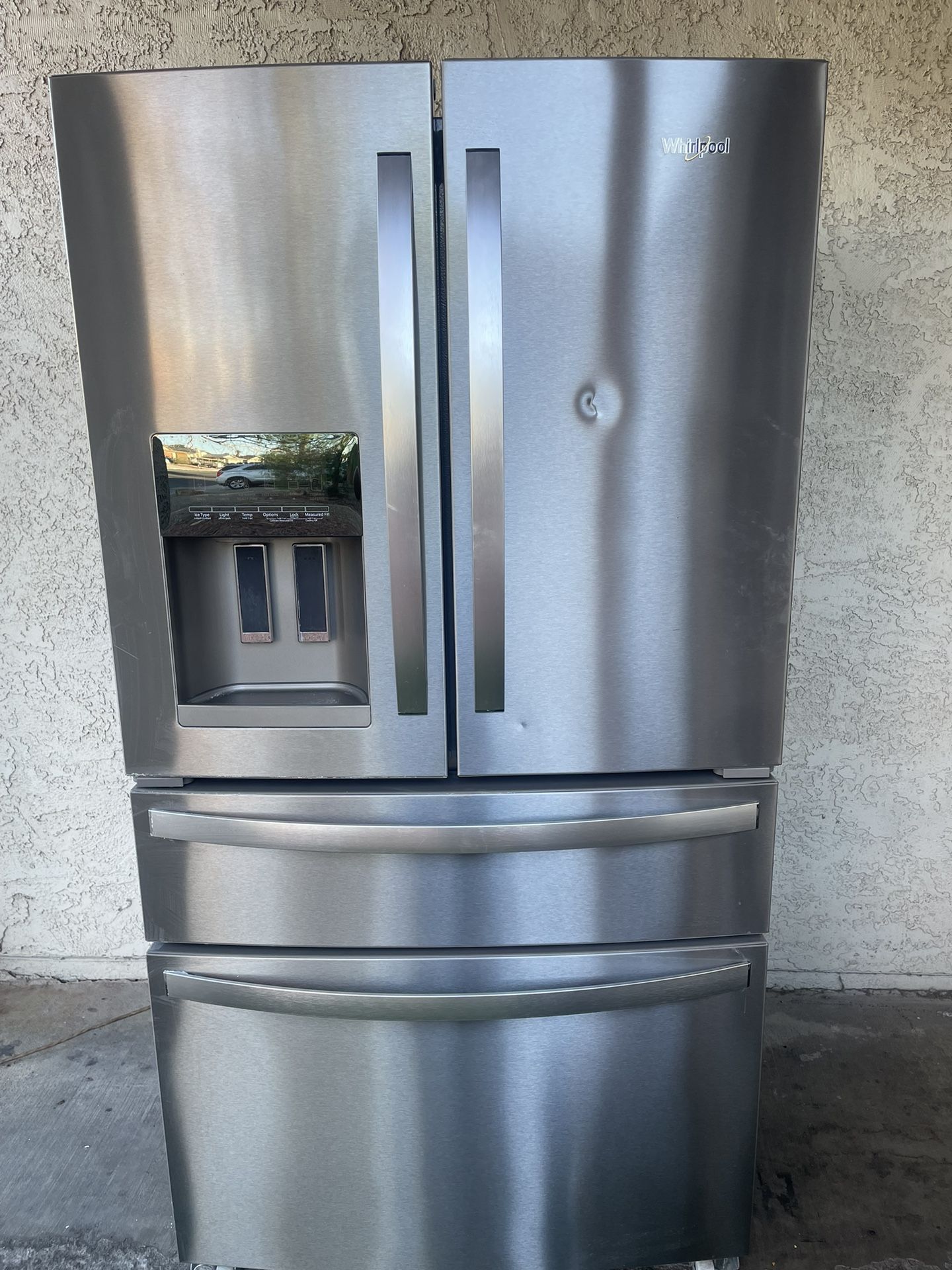 Whirlpool Brand 36-Inch Wide French Door Refrigerator/ Freezer - 25 cu. ft.