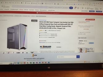Mid Tower Computer Gaming PC Case