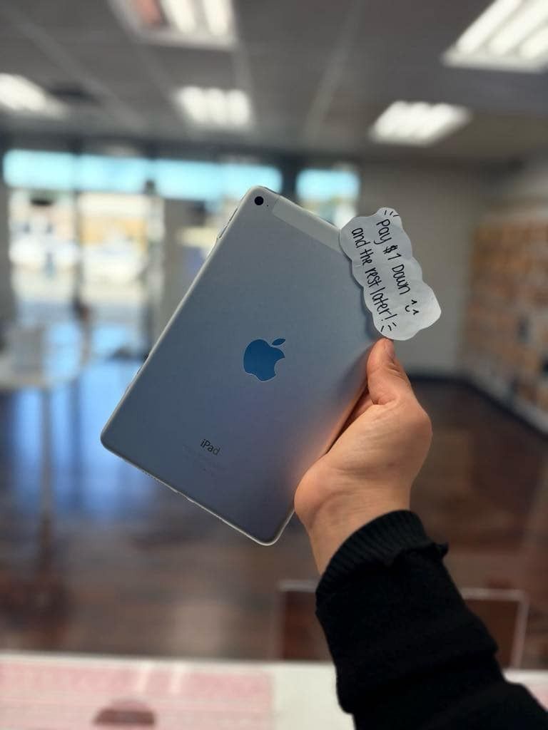 Apple IPad Mini 5 Tablet - $1 To Take it Home same Day and Pay the Rest later!