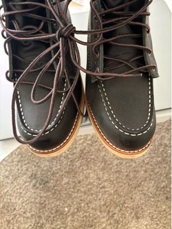 Red Wing Irish Setter 3424 Moc Toe Work Boots – Made in USA – Men’s 6.5B