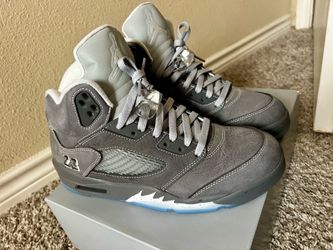 Air Jordan 5 “ Wolf grey” sz 9