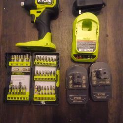 Ryobi Drill Set