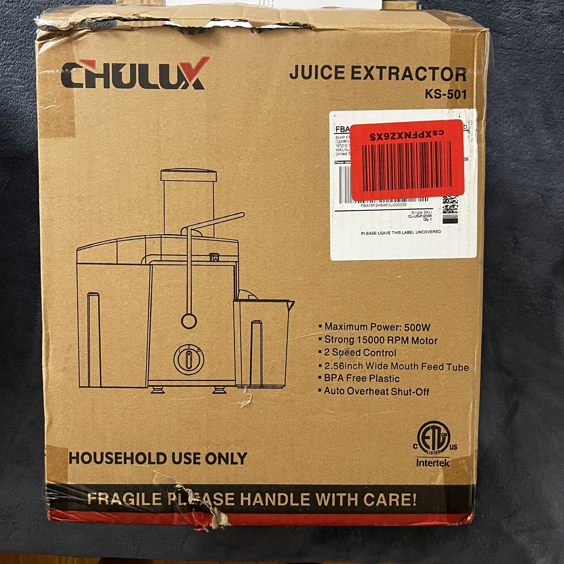 CHULUX Juice extractor