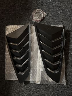 2019 S550 Mustang Speedform Sport Quarter Window Covers