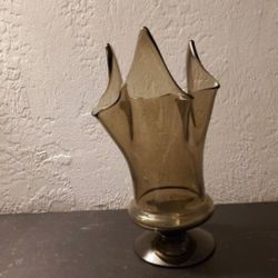 Art Glass Flower Vase 