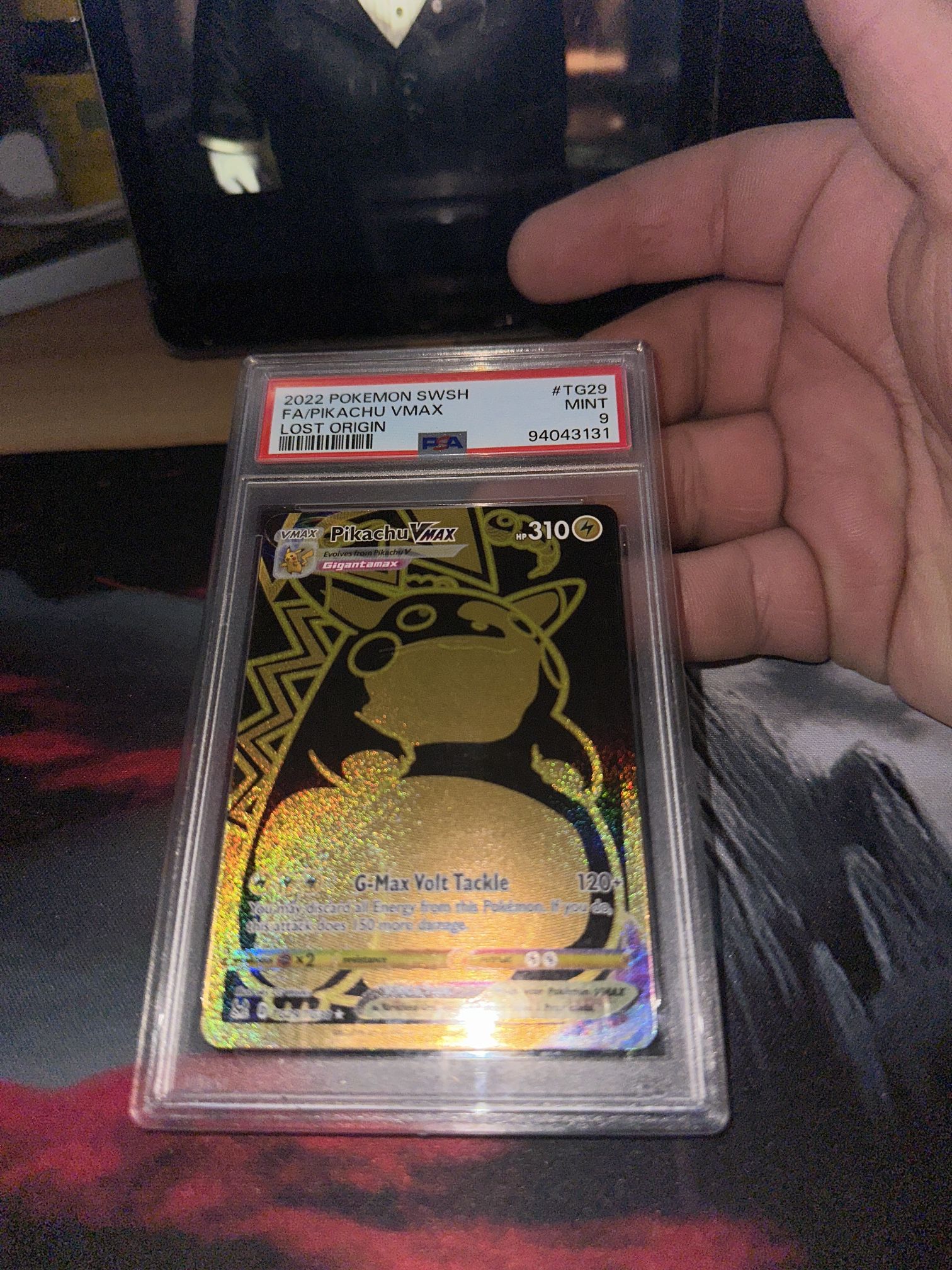 Pikachu vmax lost origin tg29 psa 9