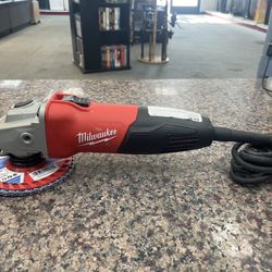 Milwaukee 4 1/2” Corded Angle Grinder