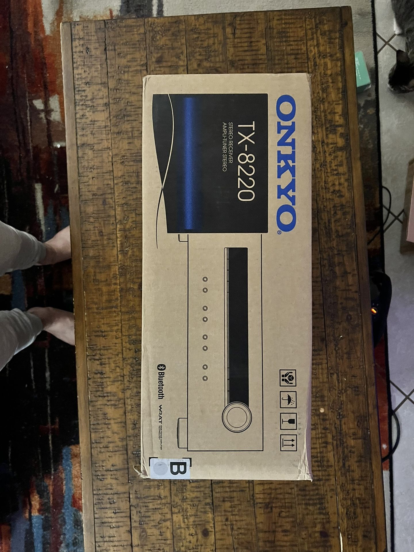Onkyo TX8220 receiver Bluetooth Built In Audio Receiver